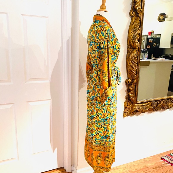 KIMONO COTTON ROBE - Picture 5 of 7